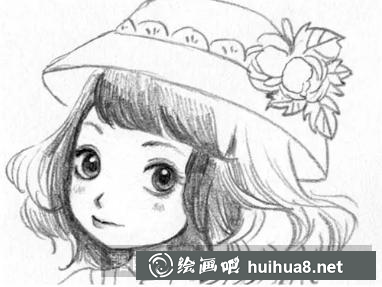 教你畫可愛少女