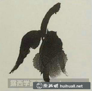 國(guó)畫茄子的畫法教程