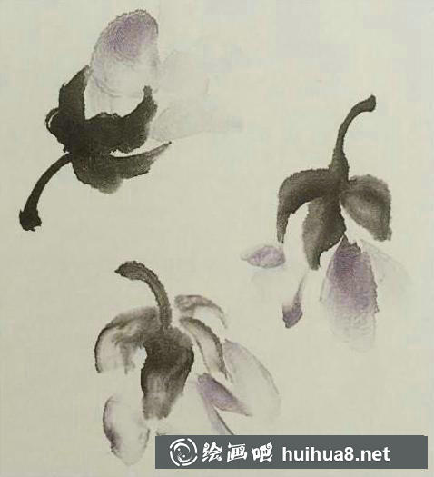 國(guó)畫茄子的畫法教程