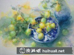 永山裕子水彩畫作賞