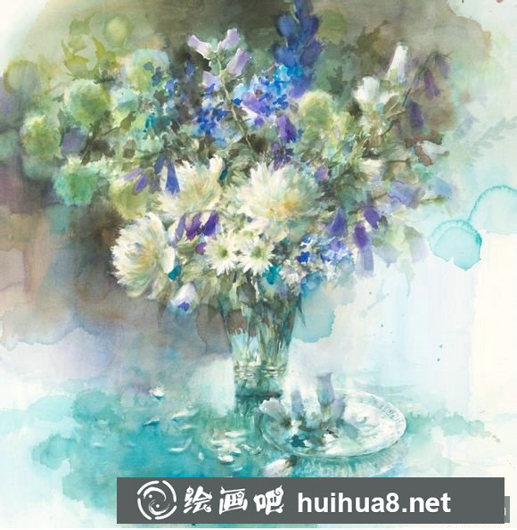 永山裕子水彩畫作品