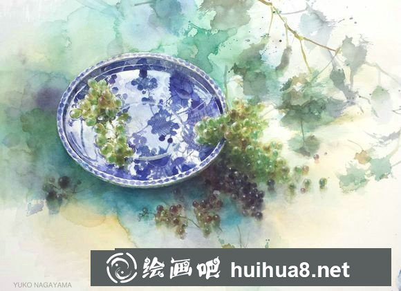 永山裕子水彩畫作品