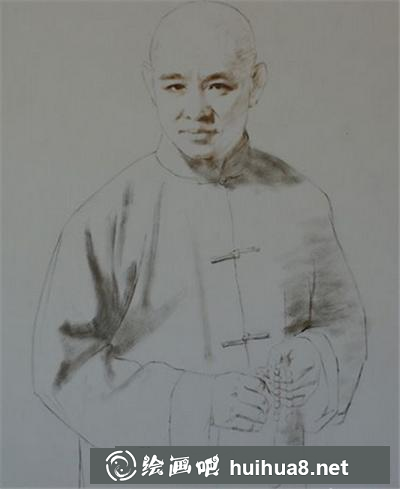 李連杰繪畫教程