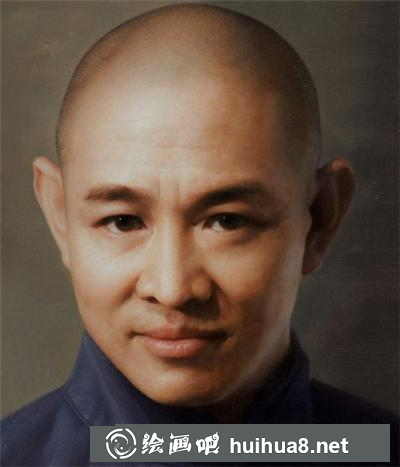 李連杰繪畫教程