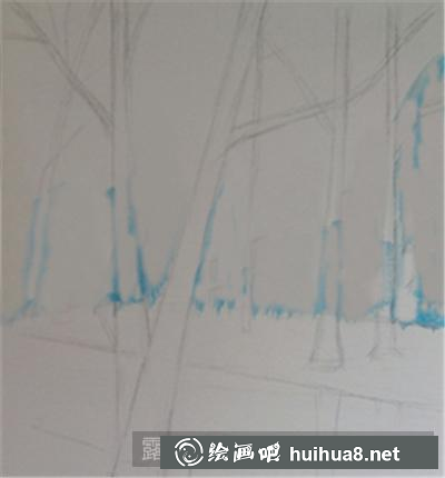 油畫教程：怎么畫楓樹