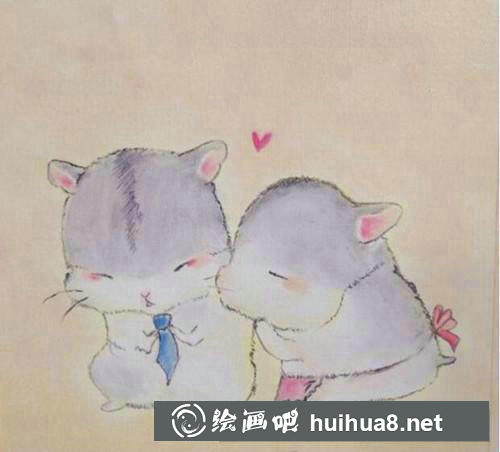 倉(cāng)鼠油畫