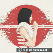 創(chuàng)意撞色插畫作品鑒賞