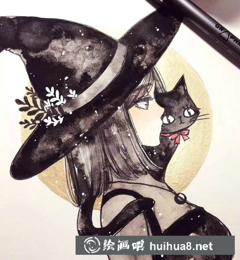 Cherri水彩人物作品20