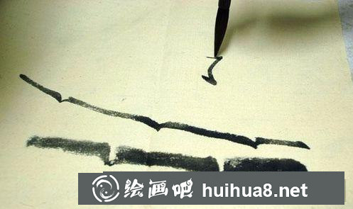 國畫竹子的畫法
