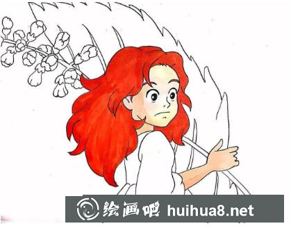借東西的小人愛麗緹的畫法