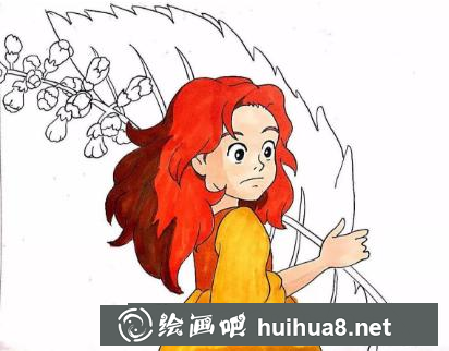 借東西的小人愛麗緹的畫法