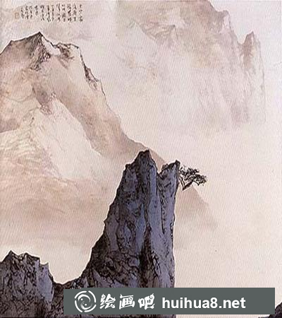 淡墨描遠(yuǎn)山