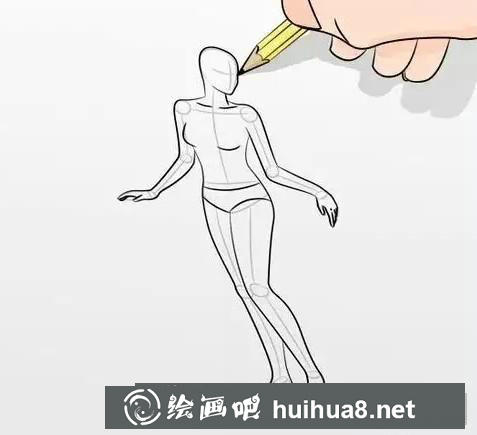 女性身體簡(jiǎn)筆畫教程