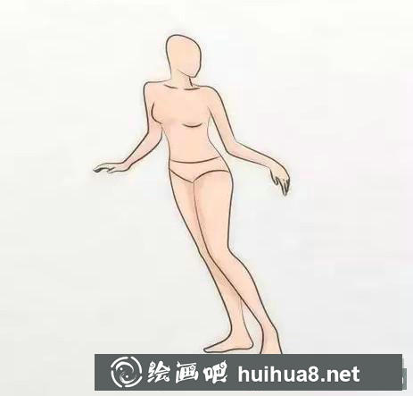女性身體簡(jiǎn)筆畫教程