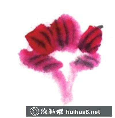 國(guó)畫教程之凌霄花