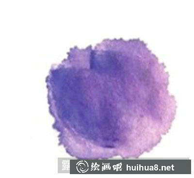 國畫教程：怎么繪制紫藤花