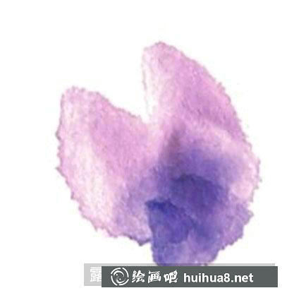 國畫教程：怎么繪制紫藤花