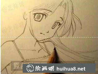 長(zhǎng)發(fā)女孩漫畫教程