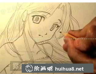 長(zhǎng)發(fā)女孩漫畫教程
