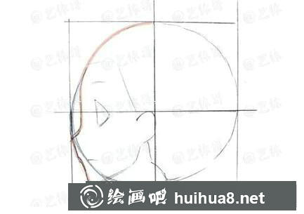 側(cè)臉少女漫畫教程