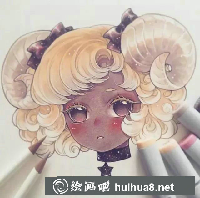 獅子座的漫畫少女