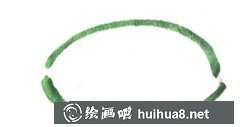 國畫西瓜繪畫步驟