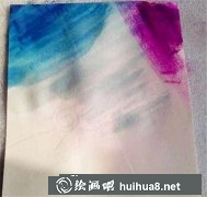 水粉畫教程夜空之美