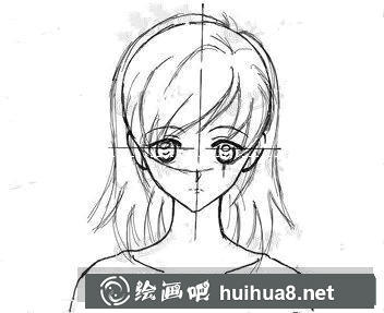 中長(zhǎng)發(fā)女孩漫畫教程