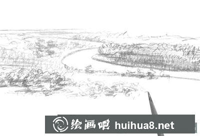 速寫風景：平原繪制方法