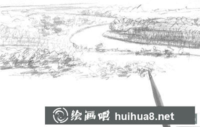 速寫風景：平原繪制方法