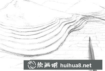 如何速寫丘陵