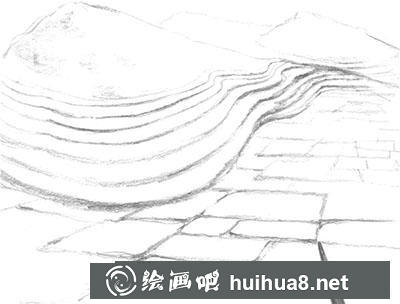 如何速寫丘陵