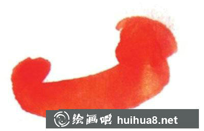 國畫教程-怎么畫柿子