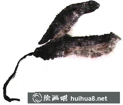 國畫教程-怎么畫兔子
