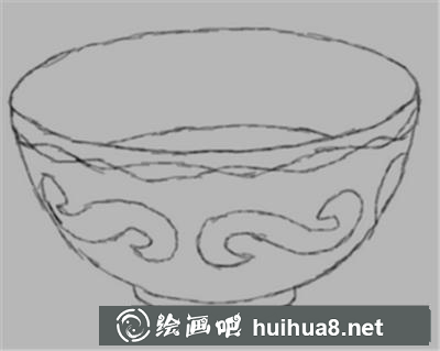 速寫教程:中國風(fēng)的碗 速寫教程:中國風(fēng)的碗
