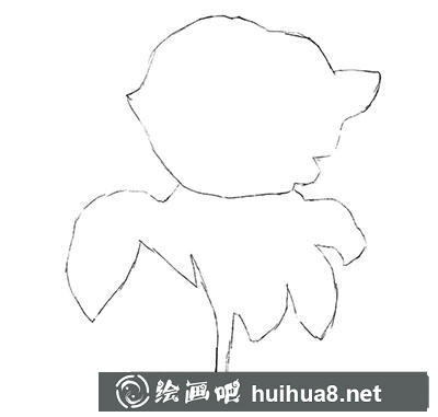 水粉畫教程：玫瑰花的繪制方法