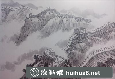 長城的畫法
