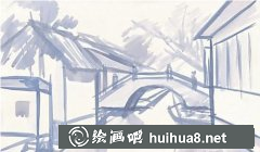 水粉風(fēng)景畫教程分享