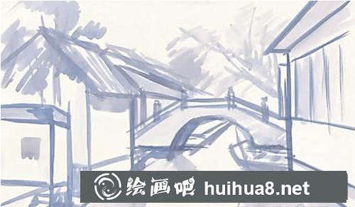 風(fēng)景的畫法