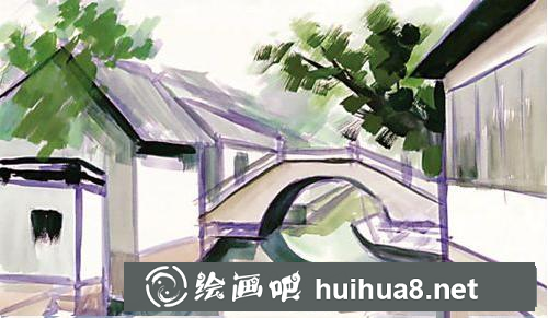 風(fēng)景的畫法