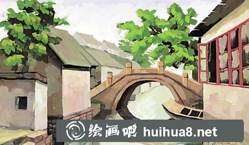 風(fēng)景的畫法