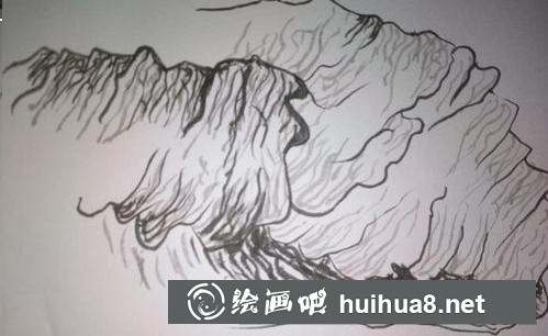 石山的畫(huà)法