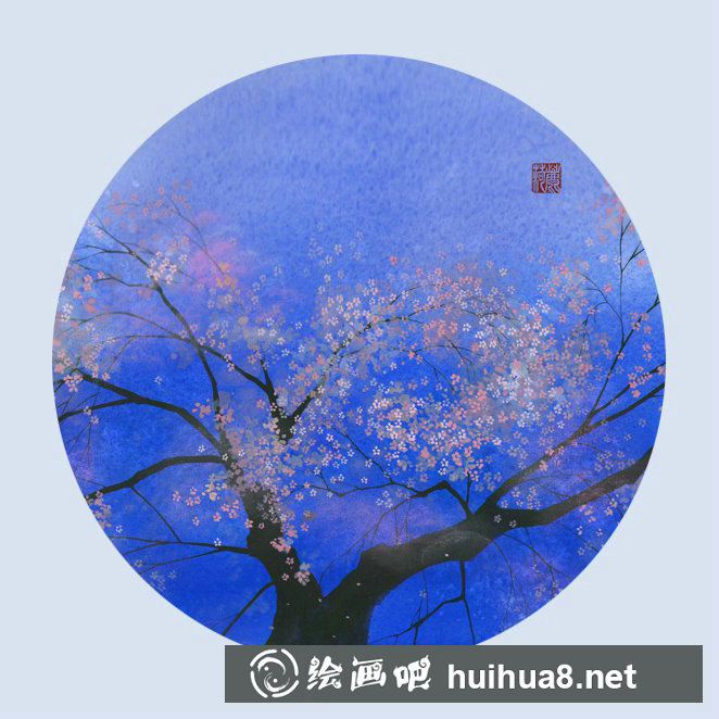 水彩畫花卉作品一