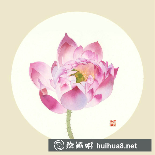 水彩畫花卉作品六