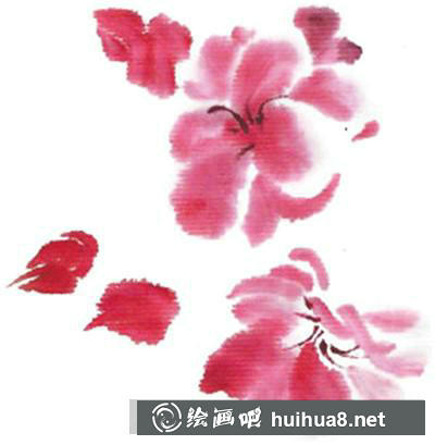 國畫教程：夾竹桃