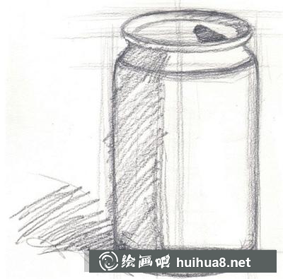 水粉畫教程：王老吉的畫法