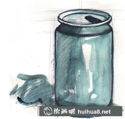 水粉畫教程：王老吉的畫法