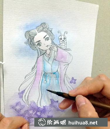 Q版花千骨的畫法