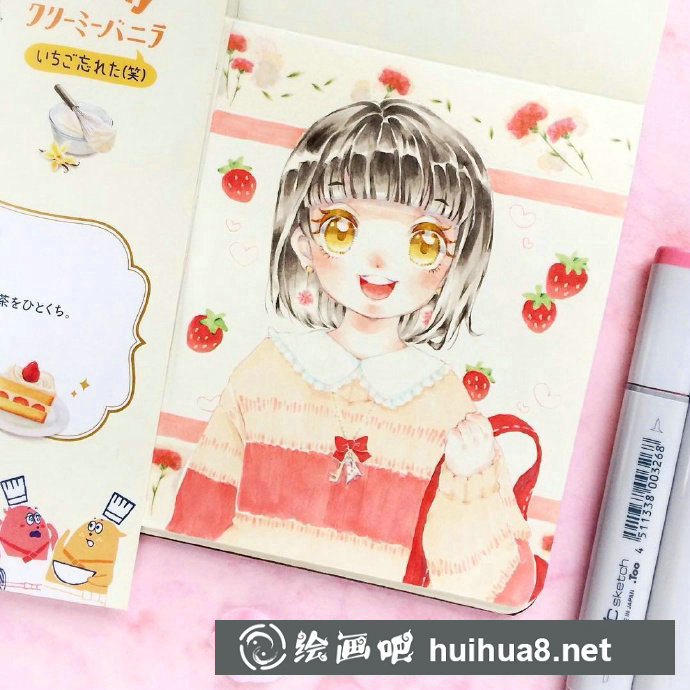馬克筆手繪漫畫蘿莉之四