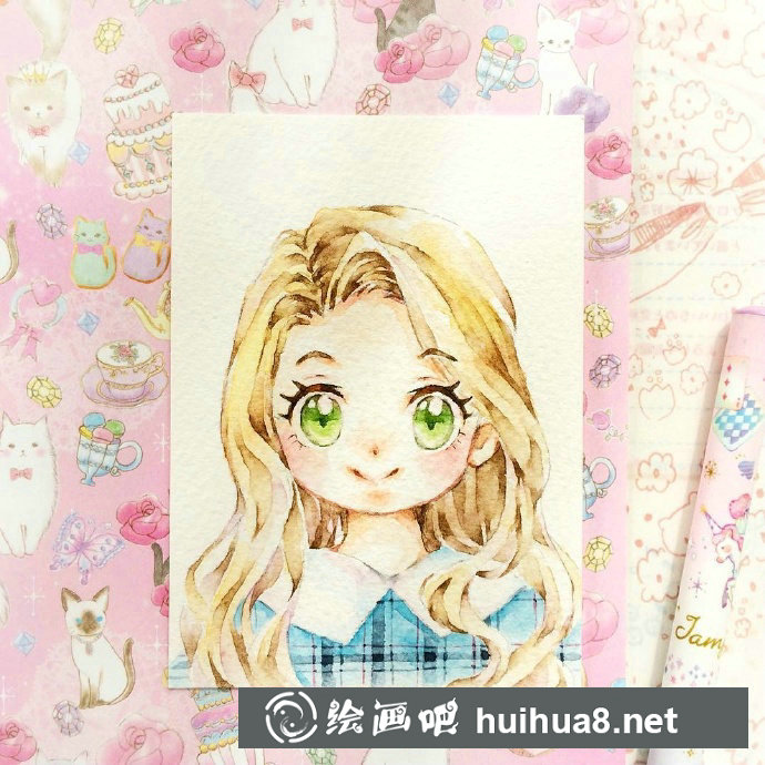 馬克筆手繪漫畫蘿莉之五